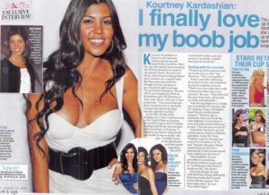 Kourtney Kardashian Plastic Surgery Before and After
